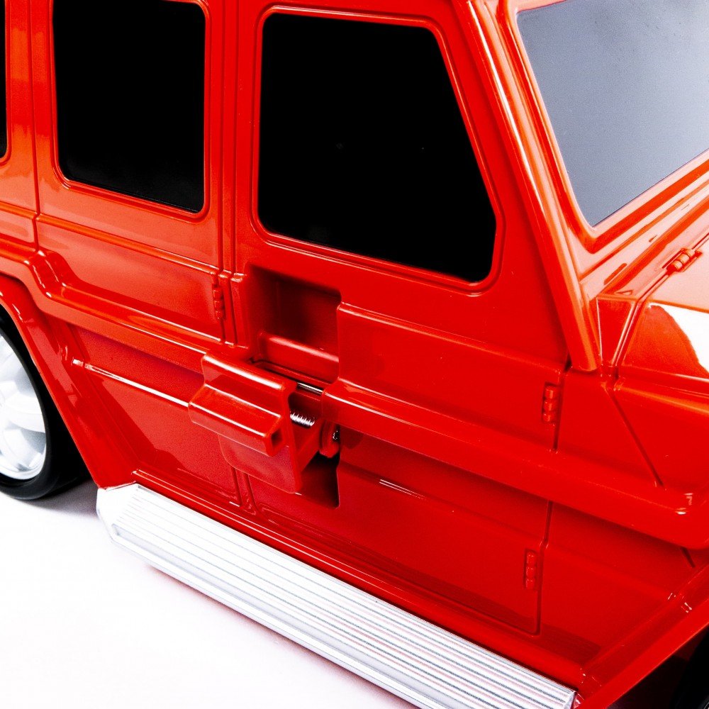 Детски куфар ENZO NORI модел ROAD полипропилен червен